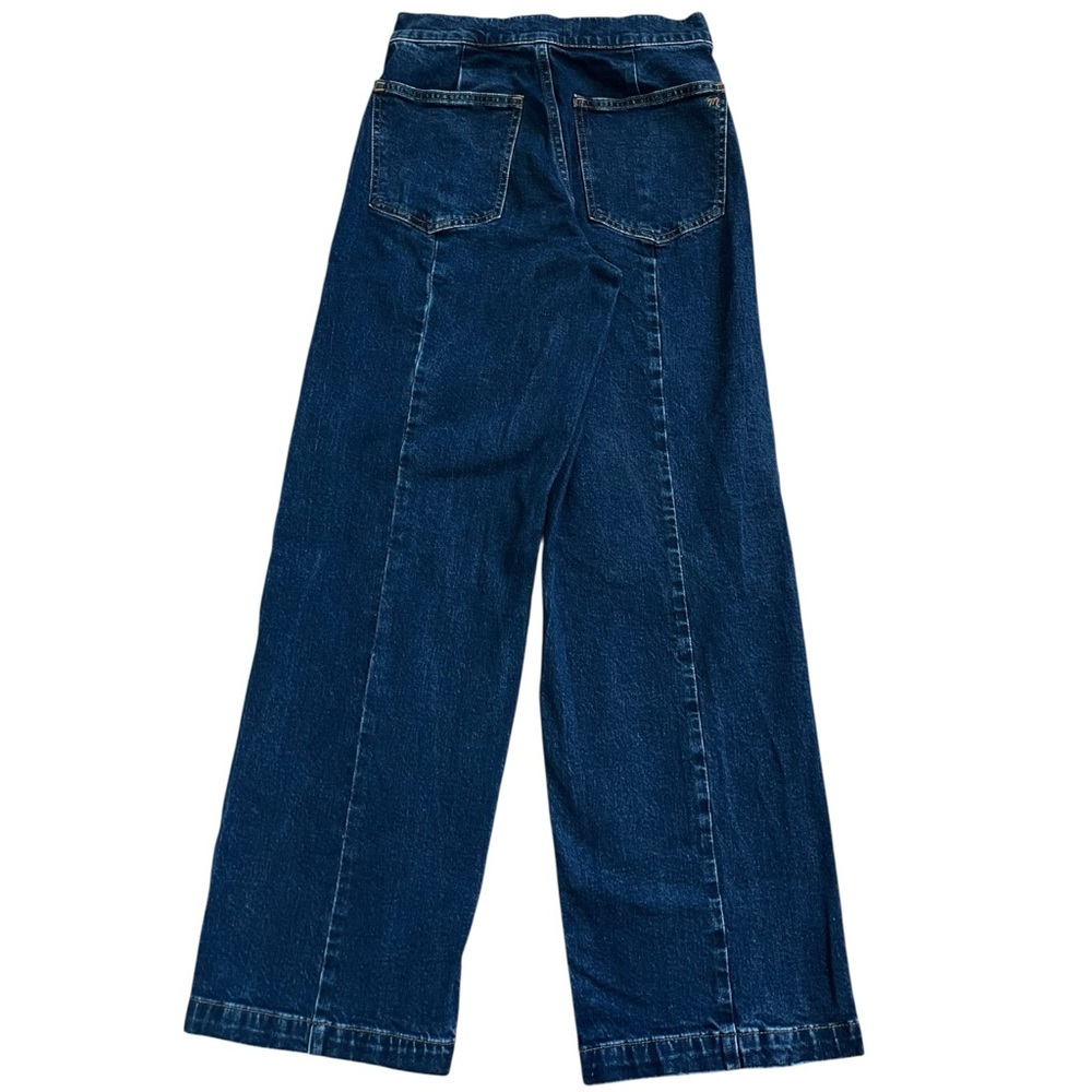 Madewell Dark Blue Wide Leg Jeans 26 Emmett wide leg - Picture 2 of 9